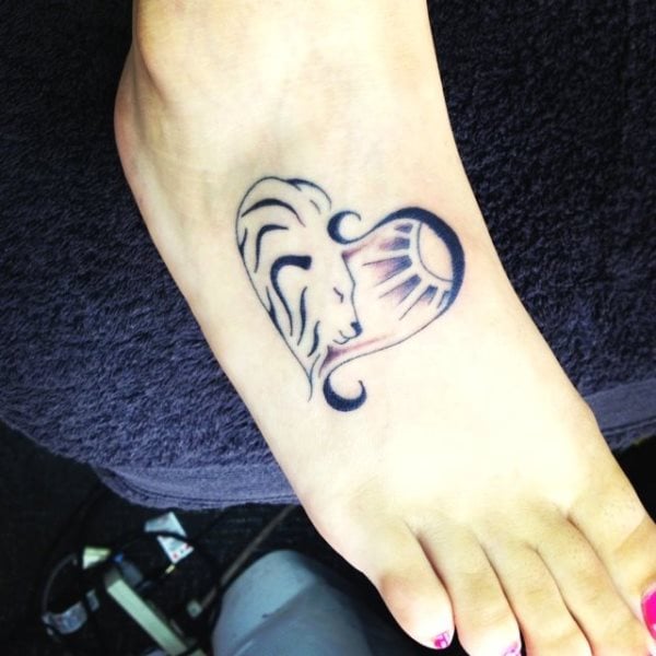 tatuaggio segno leone 339