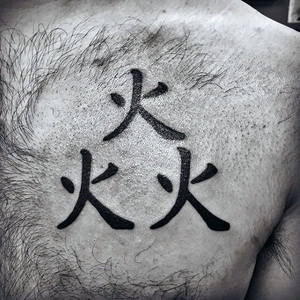 tatuaggio simbolo cinese 15