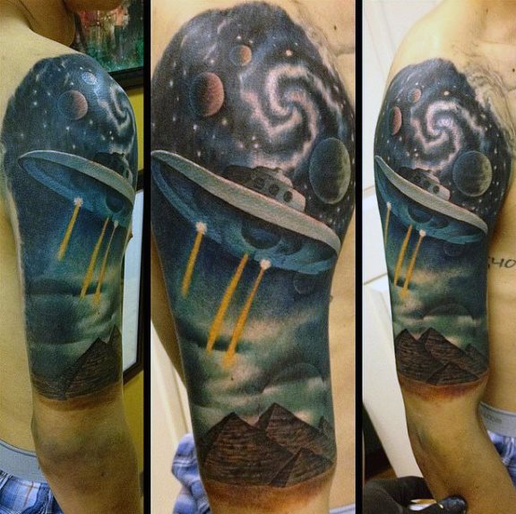 tatuaggio ufo 117
