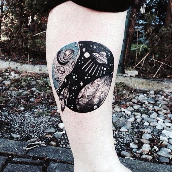 tatuaggio ufo 137