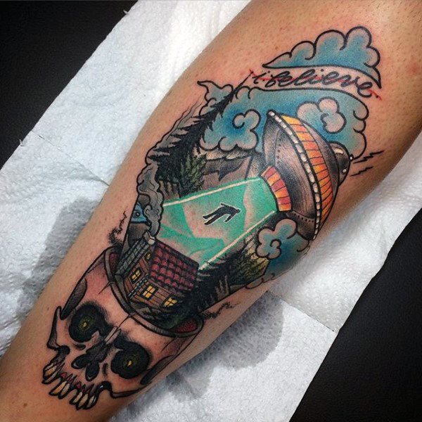 tatuaggio ufo 173