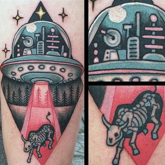 tatuaggio ufo 309