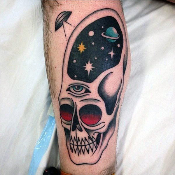 tatuaggio ufo 45