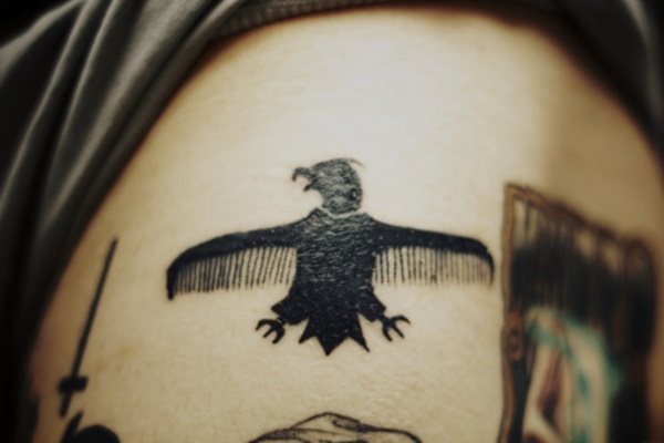 tatuaggio aquila 458