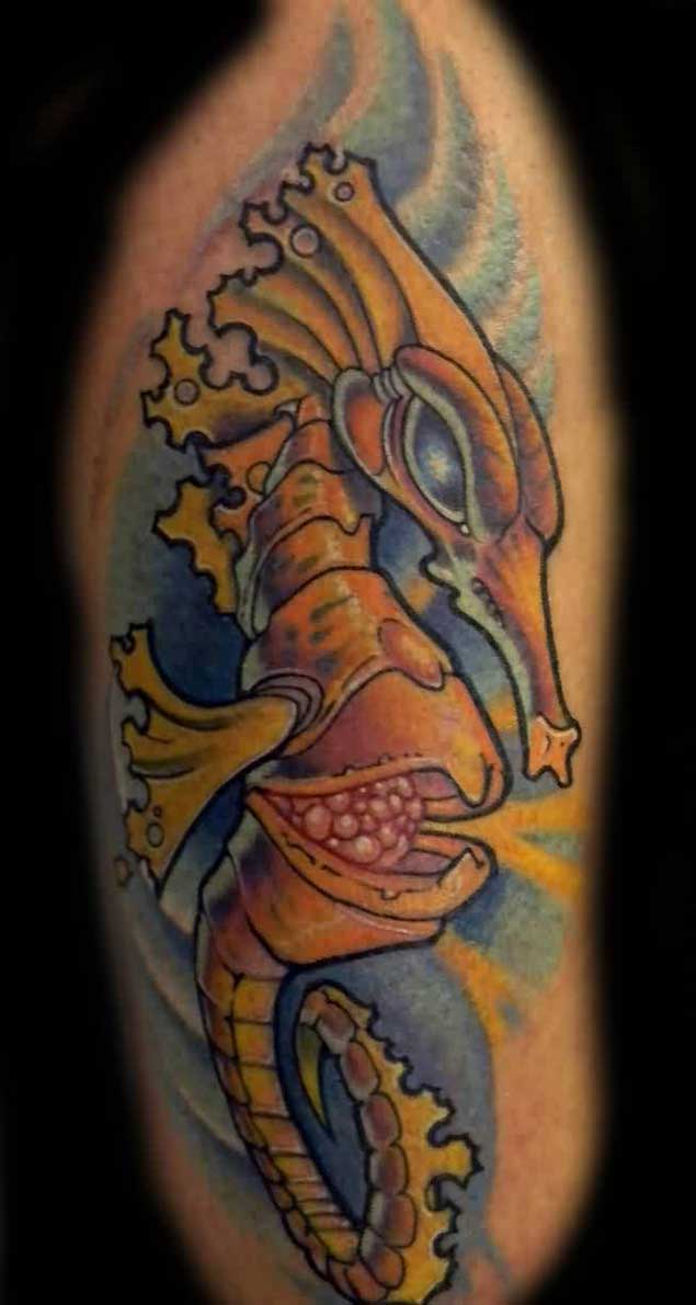 tatuaggio cavalluccio marino 242