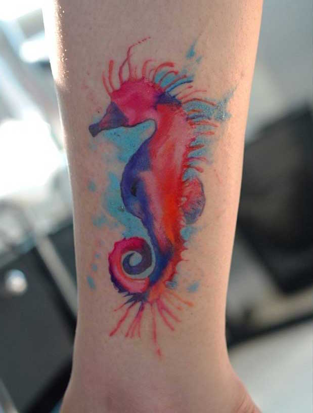 tatuaggio cavalluccio marino 287