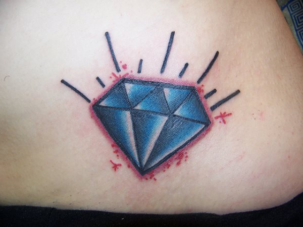 tatuaggio diamante 44