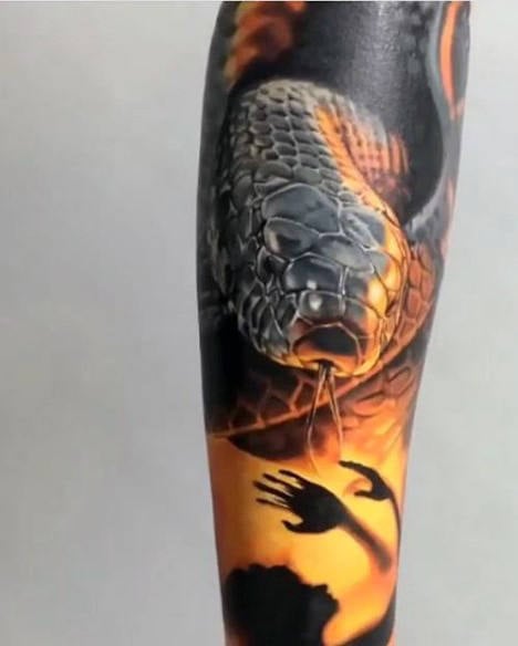 tatuaggio serpente 179