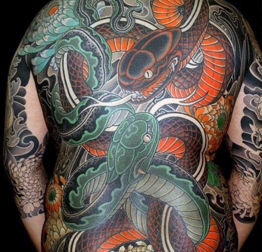 tatuaggio serpente 38