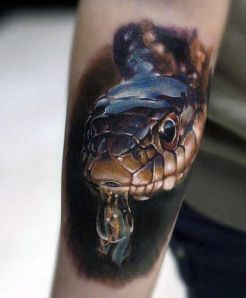 60 Tatuaggi Raffiguranti Il Serpente E Il Relativo Significato