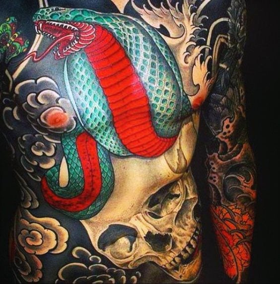 tatuaggio serpente 98