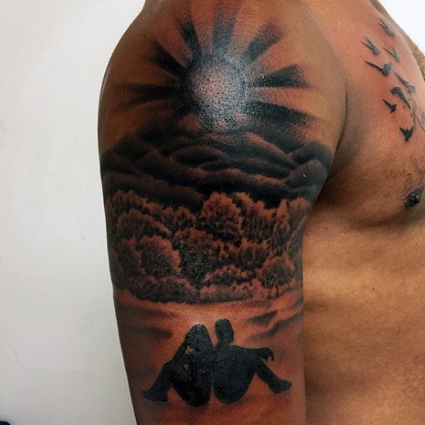 tatuaggio sole 353
