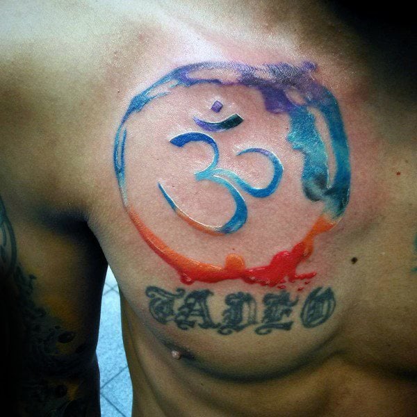 tatuaggio simbolo om 246