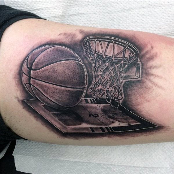 tatuaggio basket cesta 40
