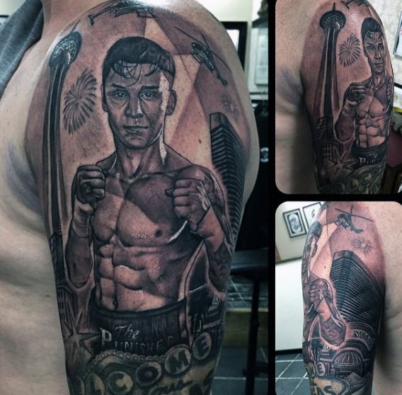 tatuaggio boxe pugilismo 58