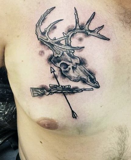 tatuaggio caccia 151