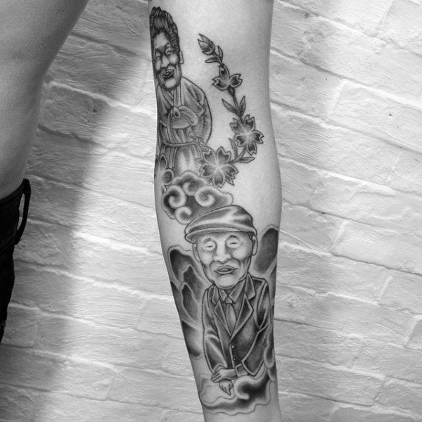 tatuaggio nonno 69