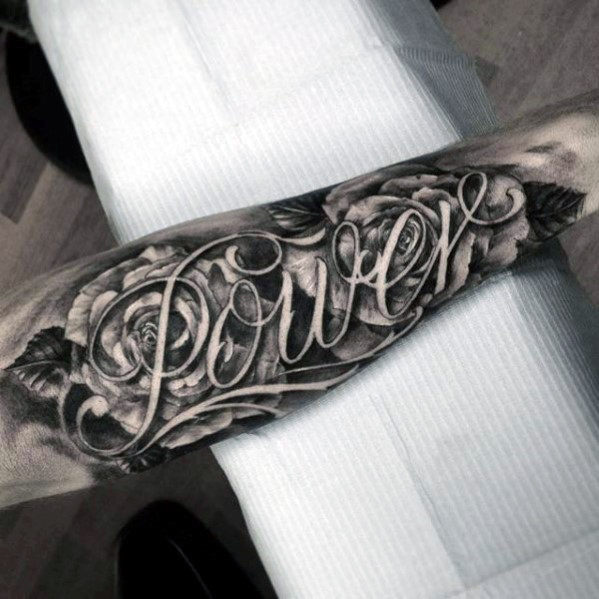 tatuaggio di lettere 101