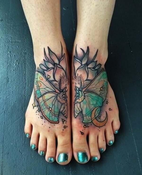 tatuaggio piede 14