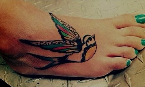 tatuaggio piede 26