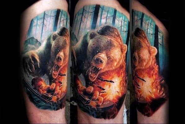 tatuaggio animale 110