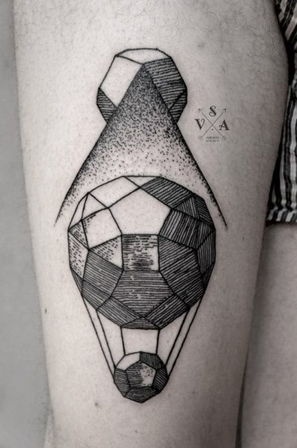 tatuaggio geometrico 124