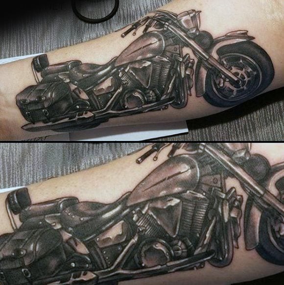 tatuaggio motociclista 80