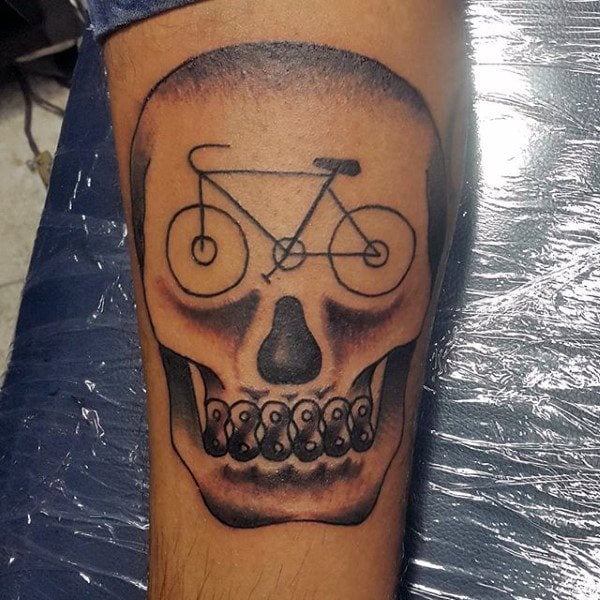 tatuaggio bicicletta ciclismo 184