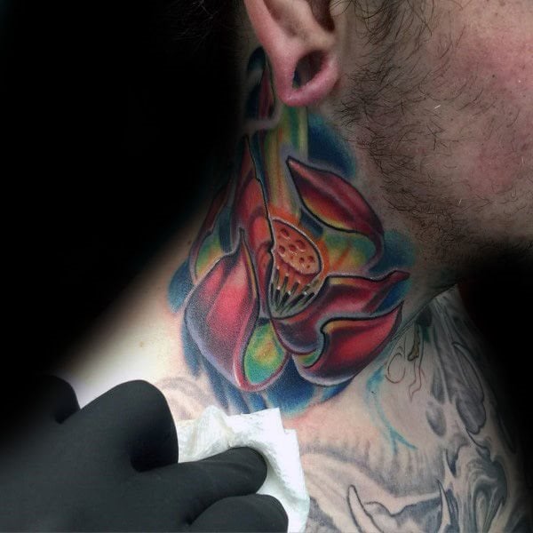 tatuaggio fiore di loto 157