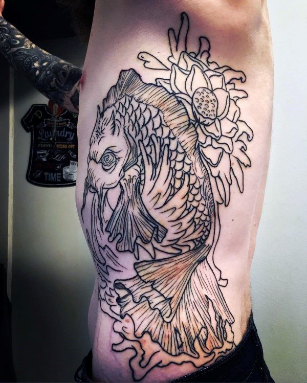 tatuaggio fiore di loto 241