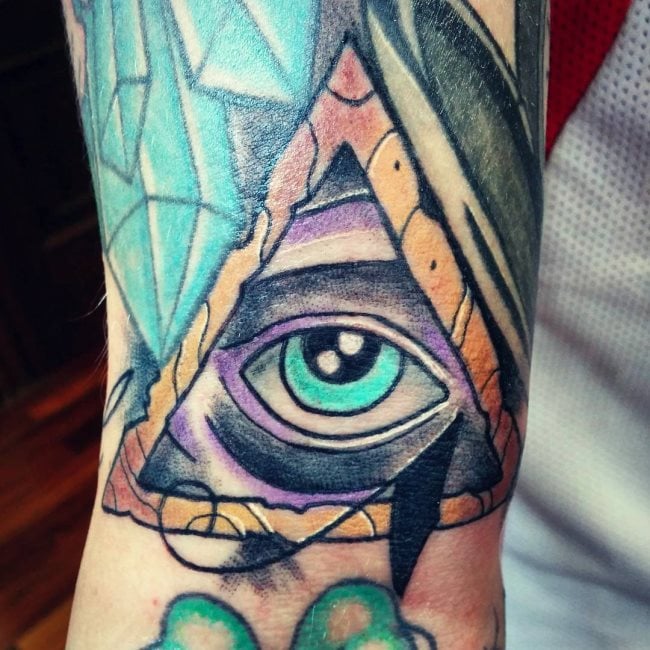 tatuaggio occhio di ra 46