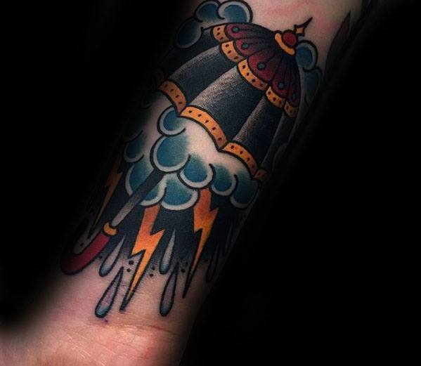 tatuaggio ombrello 25
