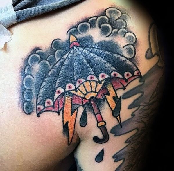 tatuaggio ombrello 28