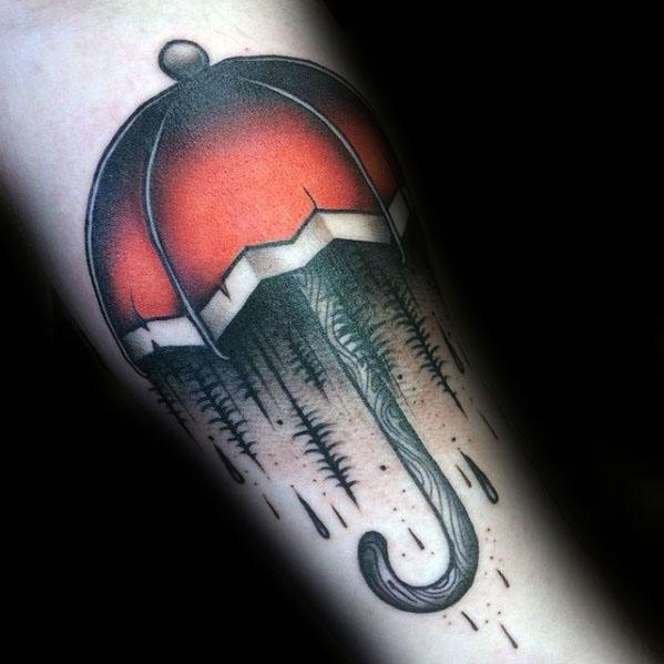 tatuaggio ombrello 58