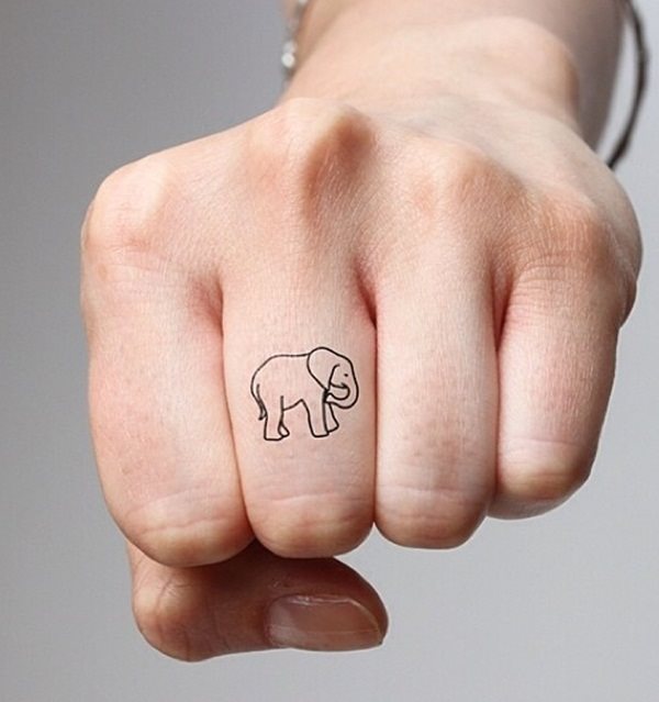 tatuaggio elefante 1052