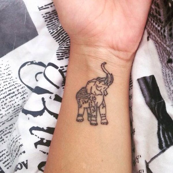 tatuaggio elefante 1065