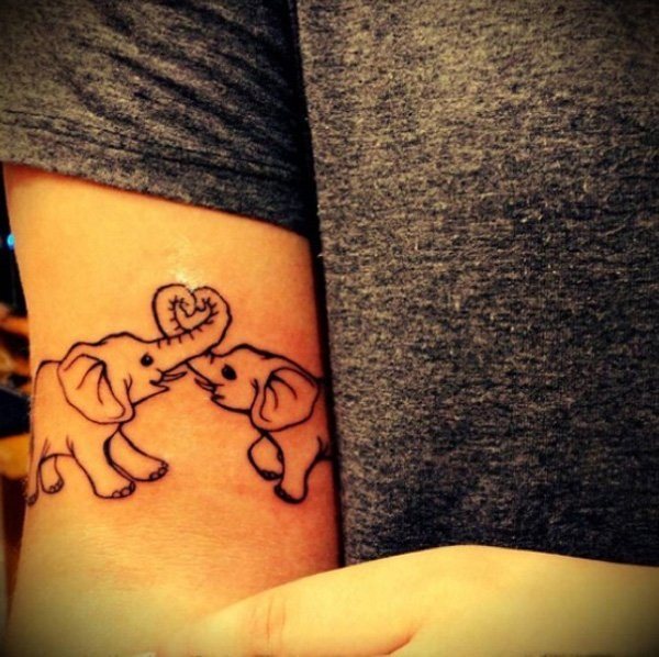tatuaggio elefante 1104