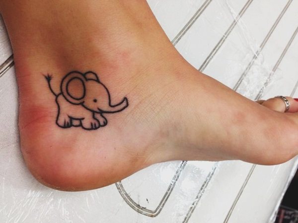 tatuaggio elefante 155