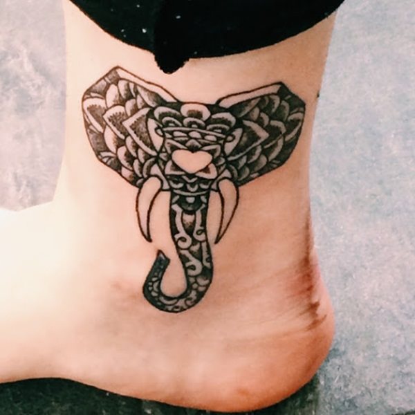 tatuaggio elefante 168