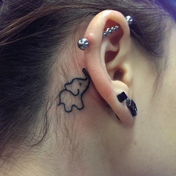 tatuaggio elefante 298