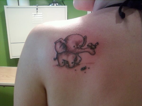 tatuaggio elefante 363