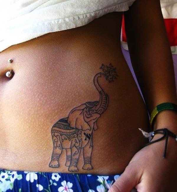 tatuaggio elefante 415