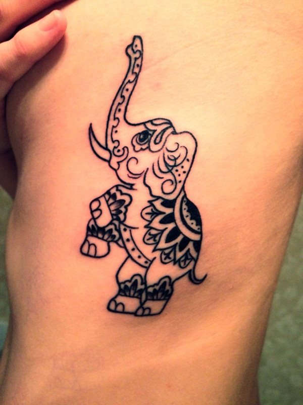 tatuaggio elefante 428