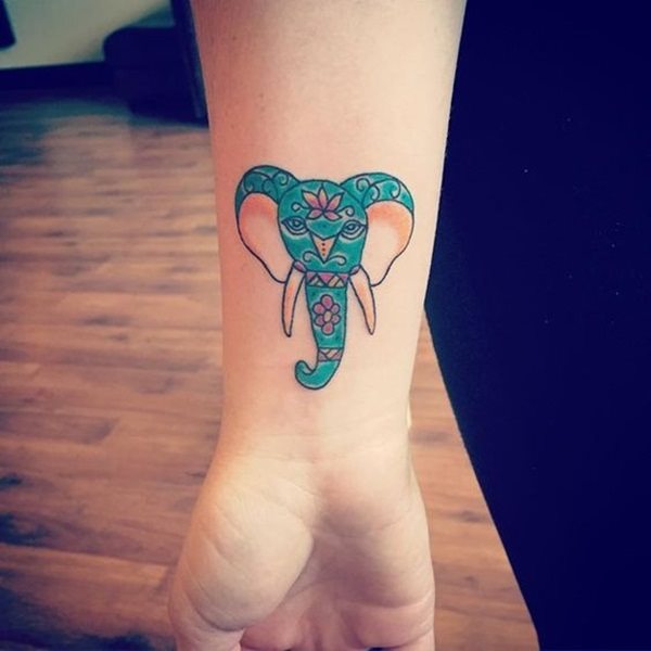 tatuaggio elefante 441
