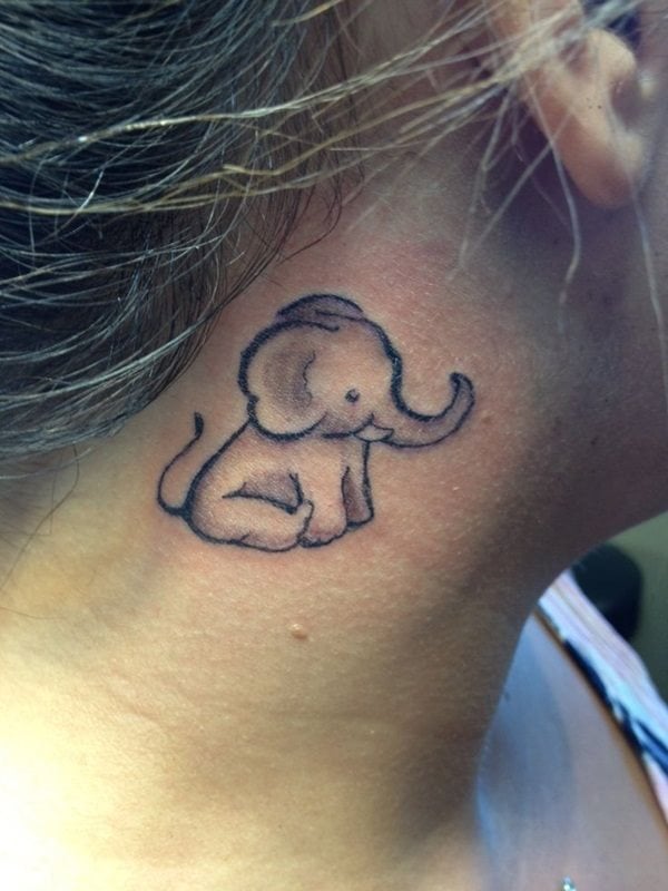 tatuaggio elefante 688