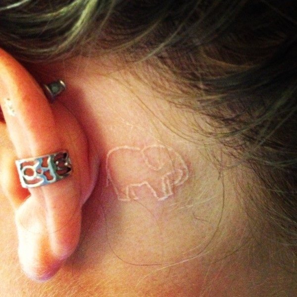 tatuaggio elefante 948