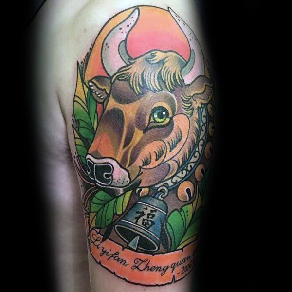 tatuaggio mucca 155