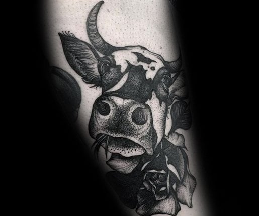 tatuaggio mucca 90