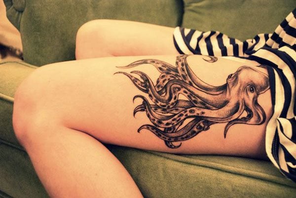 149 Tatuaggi con il polpo (con significato)