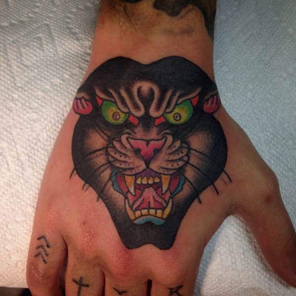 tatuaggio puma pantera 54